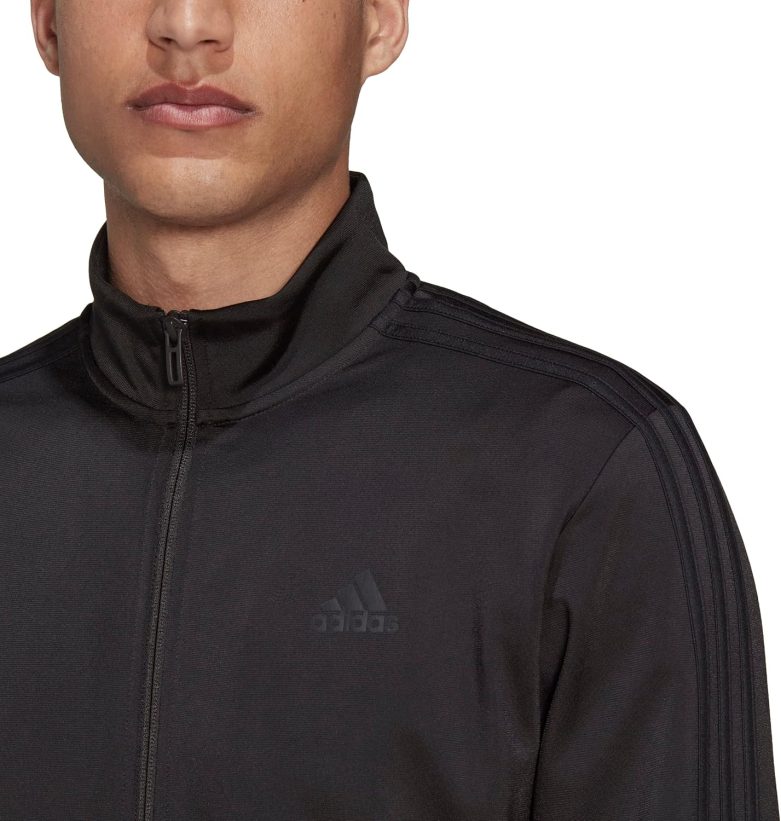 Men's Essentials Warm-Up 3-Stripes Track Top - Image 4