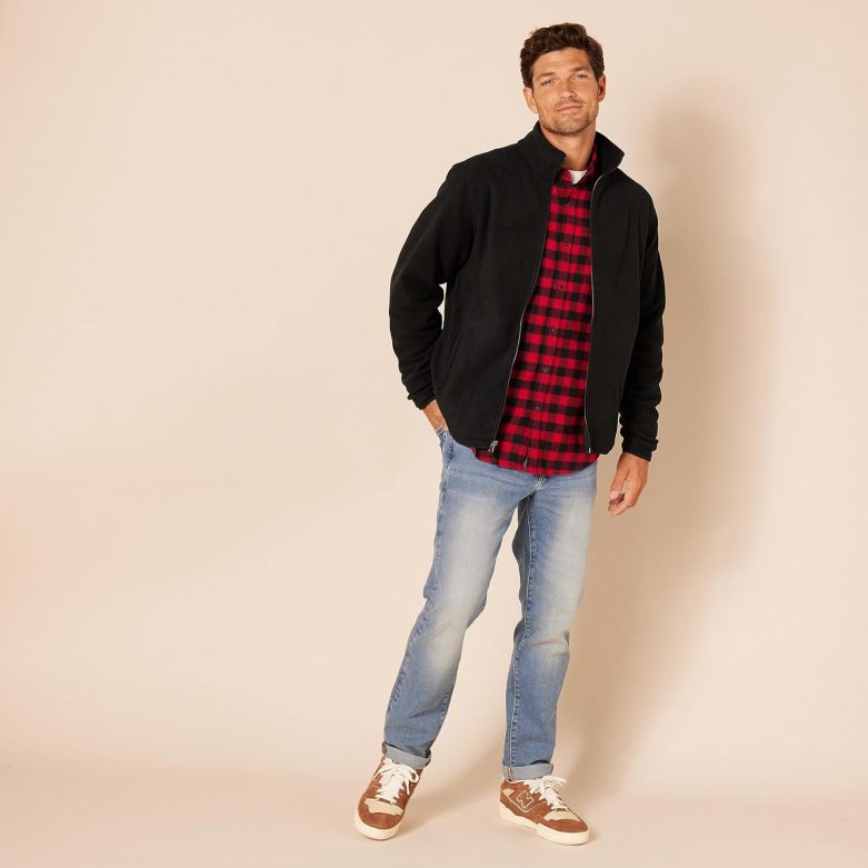 Men's Full-Zip Fleece Jacket (Available in Big & Tall) - Image 5